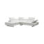 Canapé modulaire en cuir véritable l 114 po Hugo-20869730-66287503