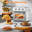 Multifunctional Family Size Air Fryer Toaster Oven Combo | Healthy Oil-Free Cooking | Convection Countertop Oven With Adjustable Time & Temperature Control | Stainless Steel | Gift Idea