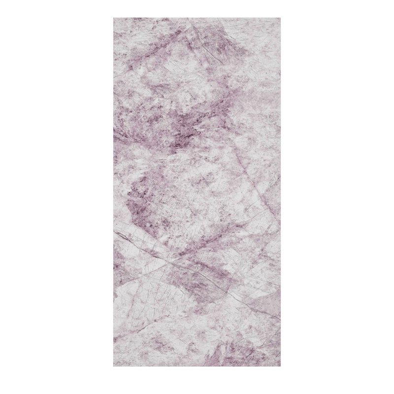 Ensemble de panneaux de douche muraux de 3 pièces de couleur blanc cassé et imperméable à l'eau, 7 mm d'épaisseur