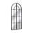 Window Venetian Distressed Full Length Mirror Metal Framed Accent Mirror