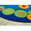 Tapis bleu / rouge ABC-7175403