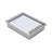 ECR4Kids Letter Size Plastic Tray Organizer with Lids, Small, Storage Bins, 10-Piece-99895656-99895658
