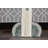 Evelynn Agate / Geode Concrete Agate Non-Skid Bookends Bookend-33484858