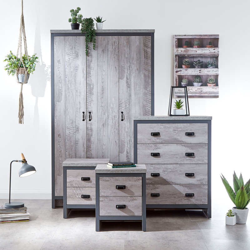 Mission Creek Piece Bedroom Set, Grey