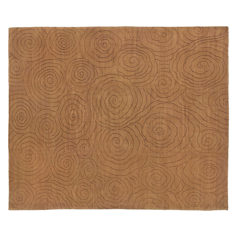 Floral Area Rug, Rectangle 6' x 9'