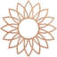 Médaillon de plafond 32 "x 32" x P 11 1/8 "x T 1/4" Daisy-59356313-59356300
