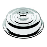 Gala Stackable Cover for Plate 12.20" - 6 Pieces - Stainless Steel