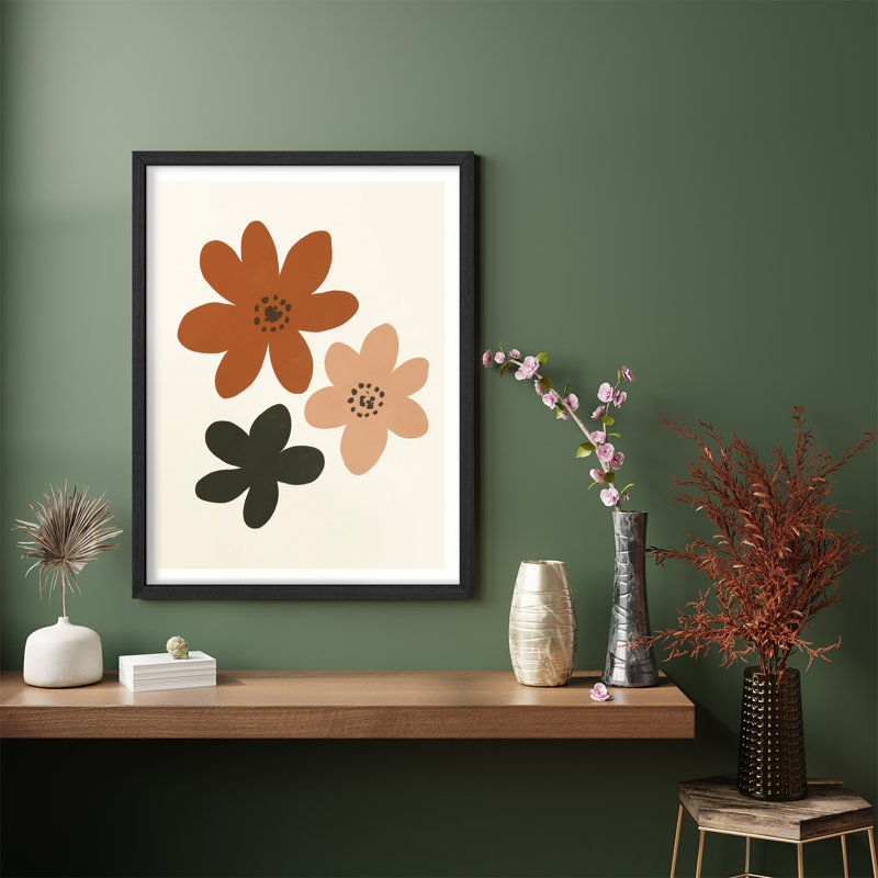 Reproduction d'art mural Mid-Century, H 10 po x l 8 po, Naturel