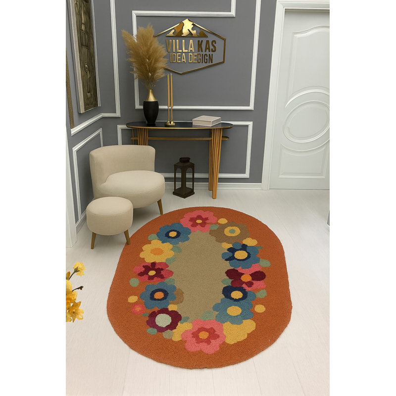 Tapis tissé crème Mosso, 6'7" x 9'10"