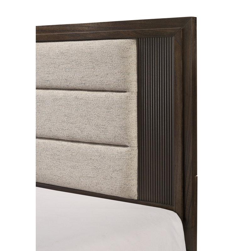 Carlton Brown King Panel Bed