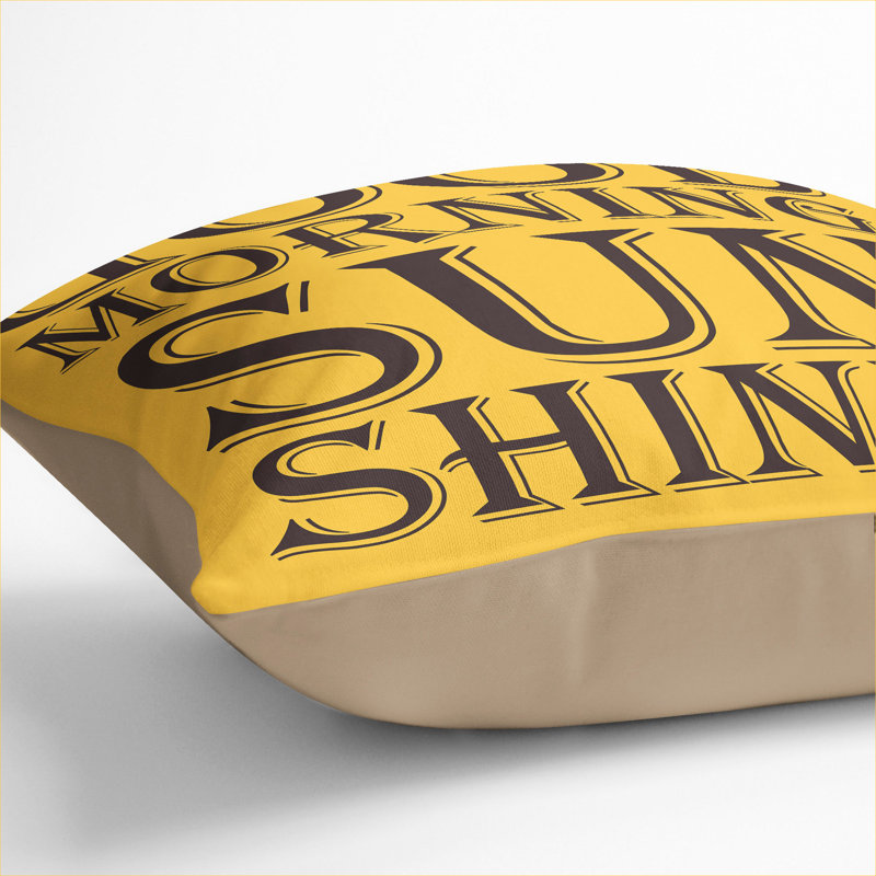 Square Cushion, Stone, 55cm H x 55cm W x 20cm D