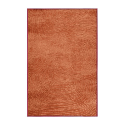 Tapis abstrait lavable à la machine