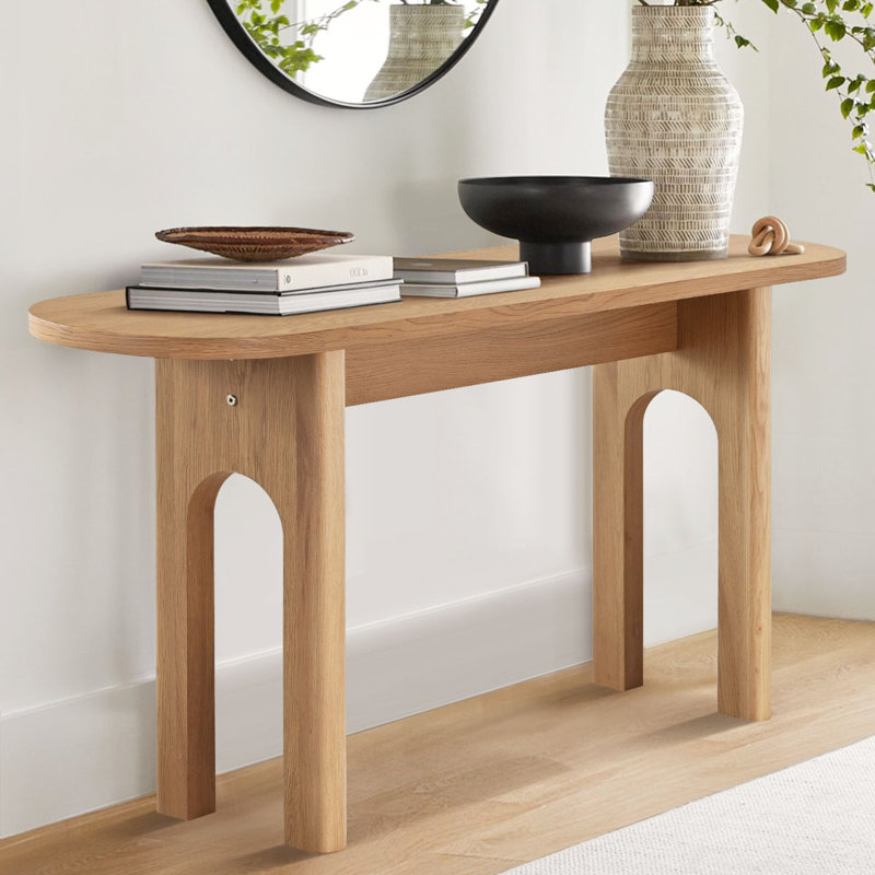 Acantha 60" entry Console table, Natural