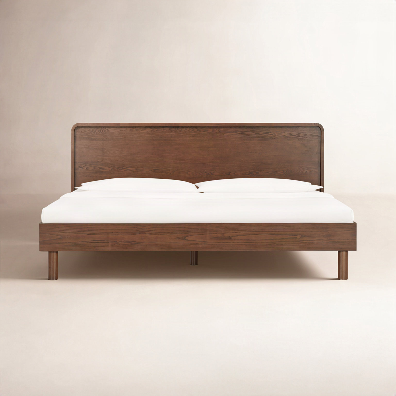 Teri Platform Bed, Brown, King