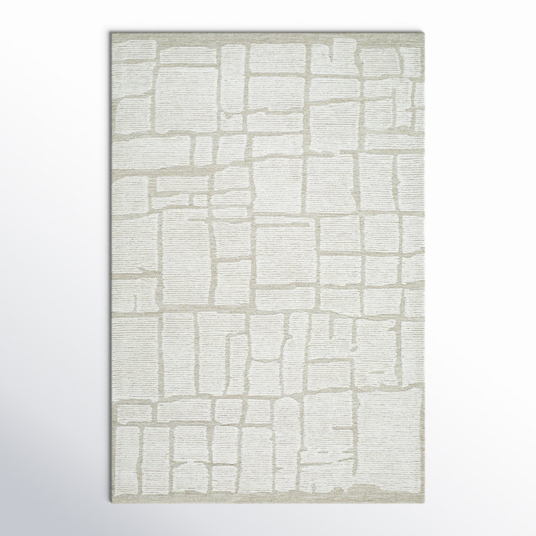 Hand Tufted Wool Abstract Indoor Rug
