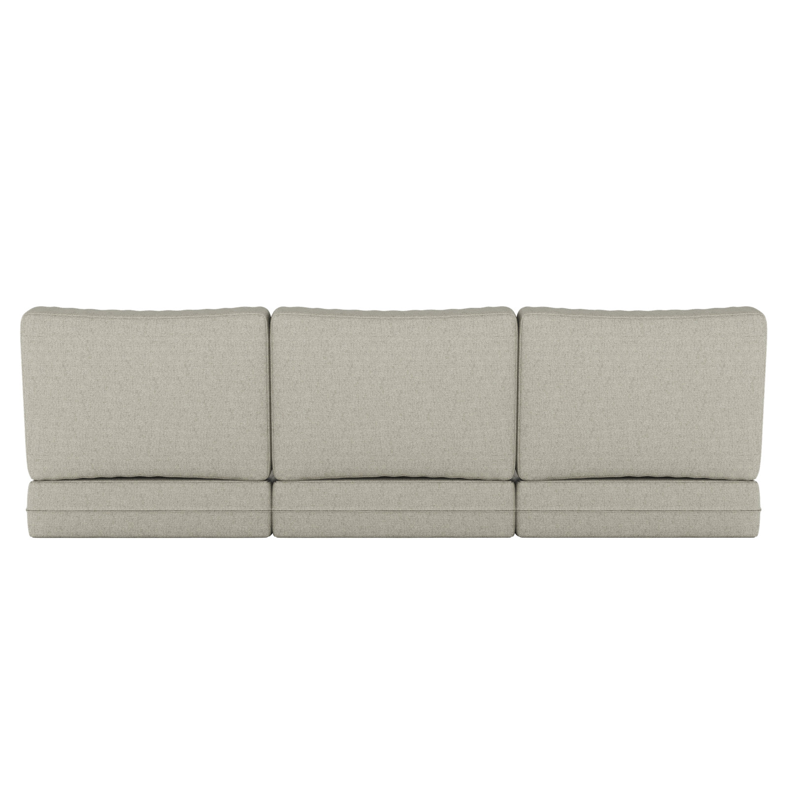 25" Sunbrella® Sofa Seat and Back Cushion, Spectrum Dove Sunbrella® Plainweave