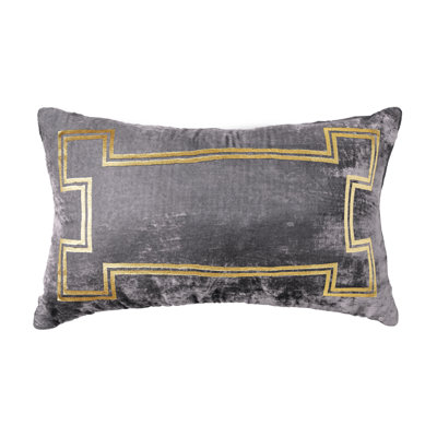 Aria Feather Reversible Throw Pillow