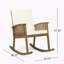 Chaise berçante avec coussins Rashmare-792251954