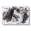 Leopard Climbing From A Tree In Abstract - Wrapped Canvas-55312471