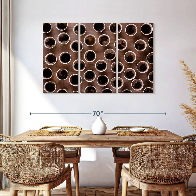Yarlin Coffee To Go, 36" H x 57" W