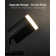 6 Light Black Track Lighting Kit, LED Track Lighting Fixtures Ceiling, Flexibly Rotatable LED Light Head With Acrylic Ring, (GU10, Bulbs Not Included)