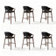 Chaise d'appoint noire (dossier de 6)-784721583