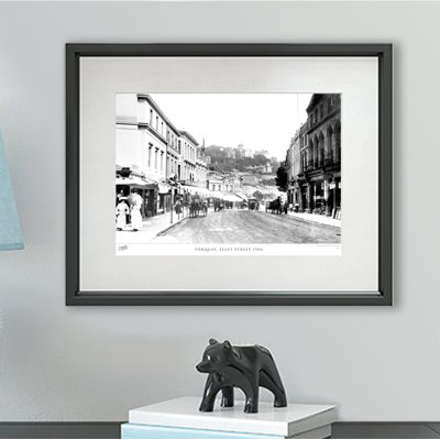 Torquay, Fleet Street 1906 by Francis Frith - Single Picture Frame Print