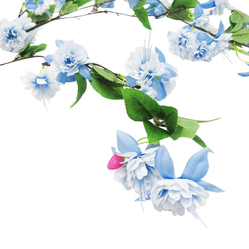 Tige fuchsia, Bleu