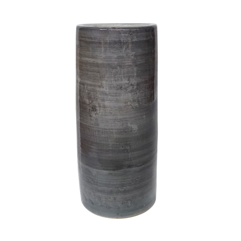 Handmade Table Vase, Misty Gray