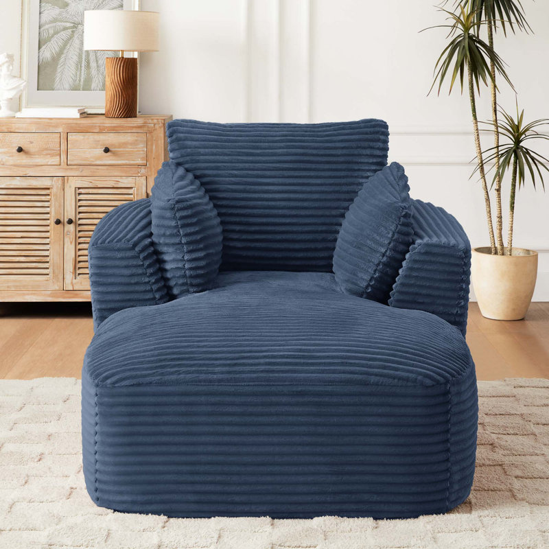 Méridienne 45,5 po, Bleu