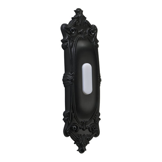 Bouton poussoir ovale dans l’ancien monde