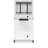 MooreCo Media Space Mobile Flat Panel TV Floor Stand Mount