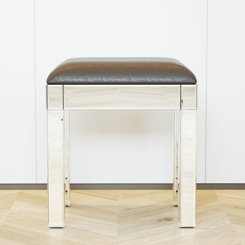 Banc de maquillage avec miroir