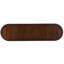 Monarch Oval Mahogany Extendable Dining Table