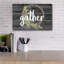 « gather v2 », art textuel sur toile