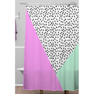 Geometric Shower Curtain