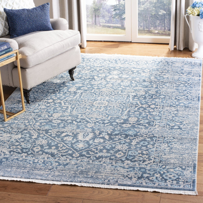 Coweta Vintage Persian Performance Oriental Rug, Rectangle 9' x 11'7"