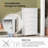 Kirklan 7 Drawer Storage Drawer, White-147426187