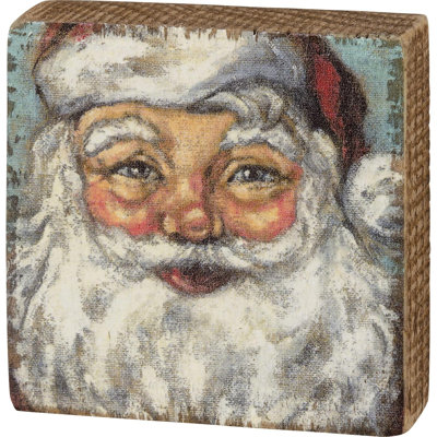  Panneau de Noël Santa Block