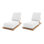 Hermosa Outdoor Teak Chaise Lounge