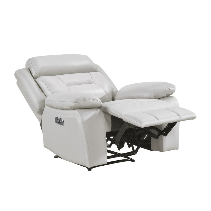 Fauteuil inclinable électrique, argent, Silver 