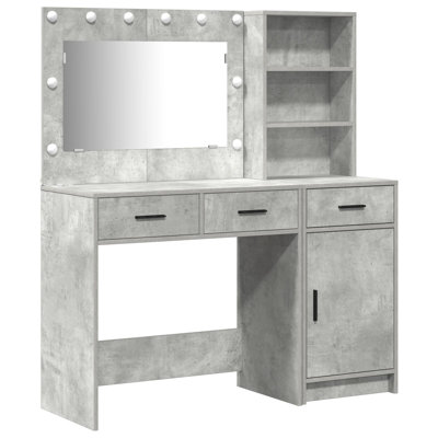 Set Of 2 Engineered Wood Dressing Table