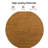 36" Modern Round Solid Wood Coffee Table-1616246048