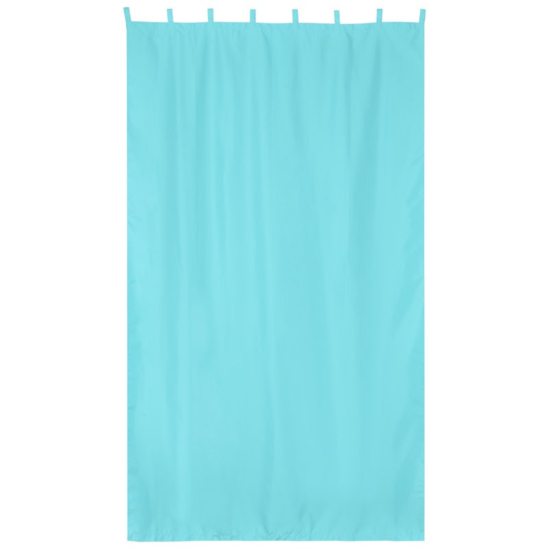 Lesperance Blackout Curtain Single Panel, Blue, 54" W x 108" L