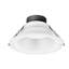 Ensemble d'éclairage encastré à DEL 6 pouces E2 Lighting (ensemble de 8), puissance sélectionnable 8W / 12W / 16W, CCT 3000K / 4000K / 5000K, éclairage commercial à intensité variable