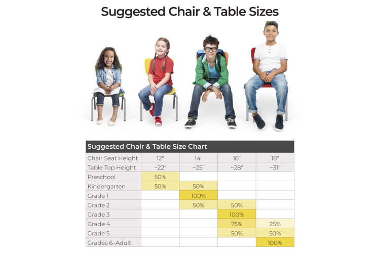 What Is the Correct Children's Table Height? (Size Chart)