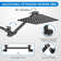 10-Inch High-Pressure Rain Shower Head Combo Set With Adjustable Arm And 5-Setting Handheld Showerhead