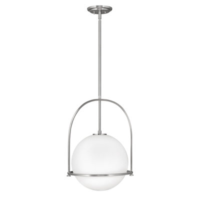 Luminaire suspendu Arie avec abat-jour sphérique