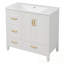 Meuble-lavabo de salle de bain avec lavabo, portes à fermeture douce et 4 tiroirs à fermeture douce-1550176039