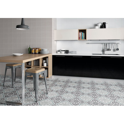 Monbleu Frezzoria Carrelage de sol et de mur en porcelaine mat à motif